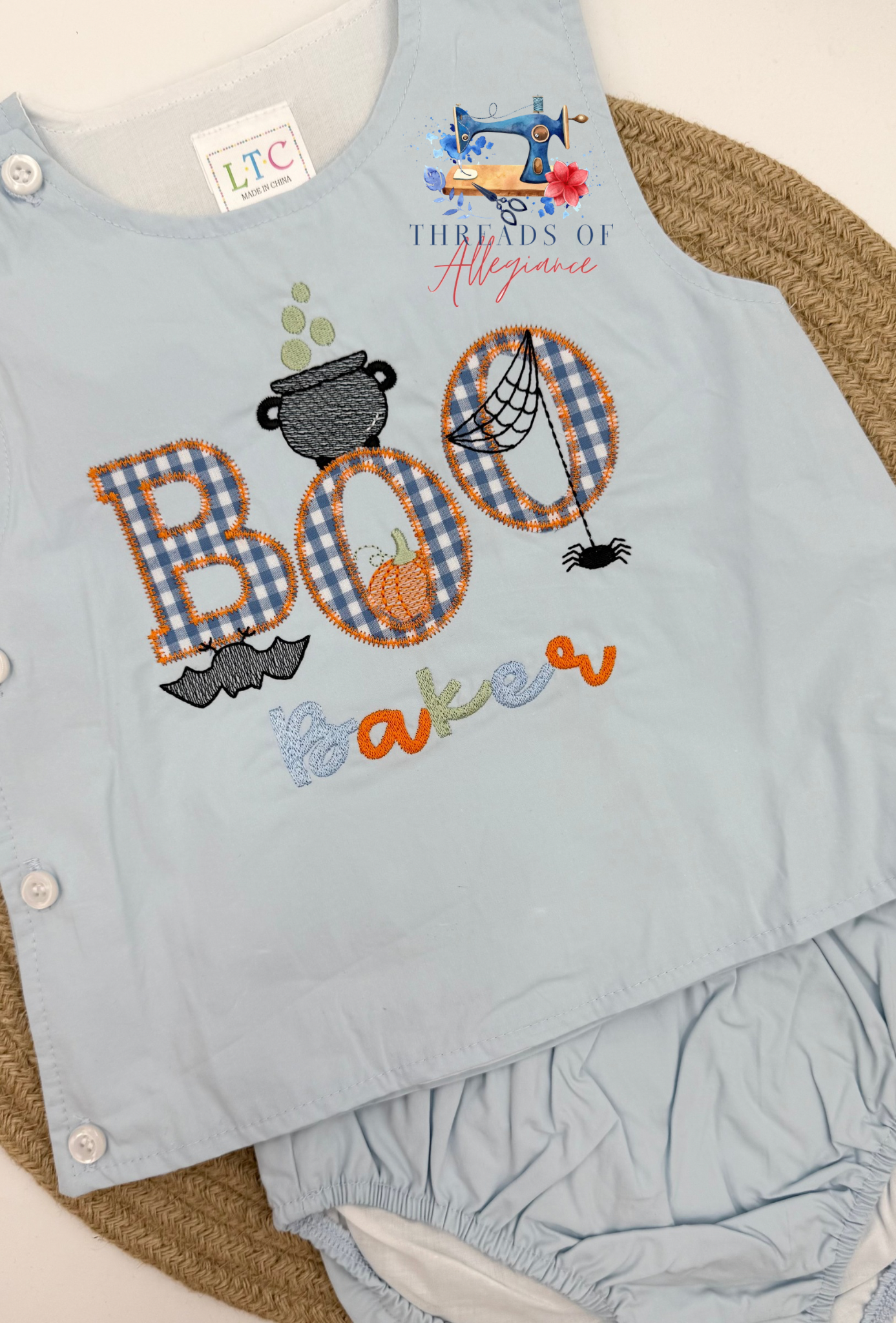 "BOO" boys halloween