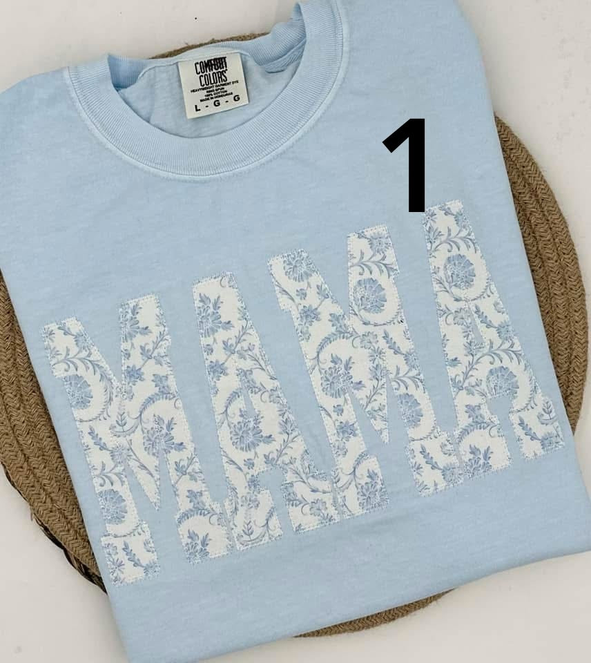 Custom Comfort Colors Appliqué Tee