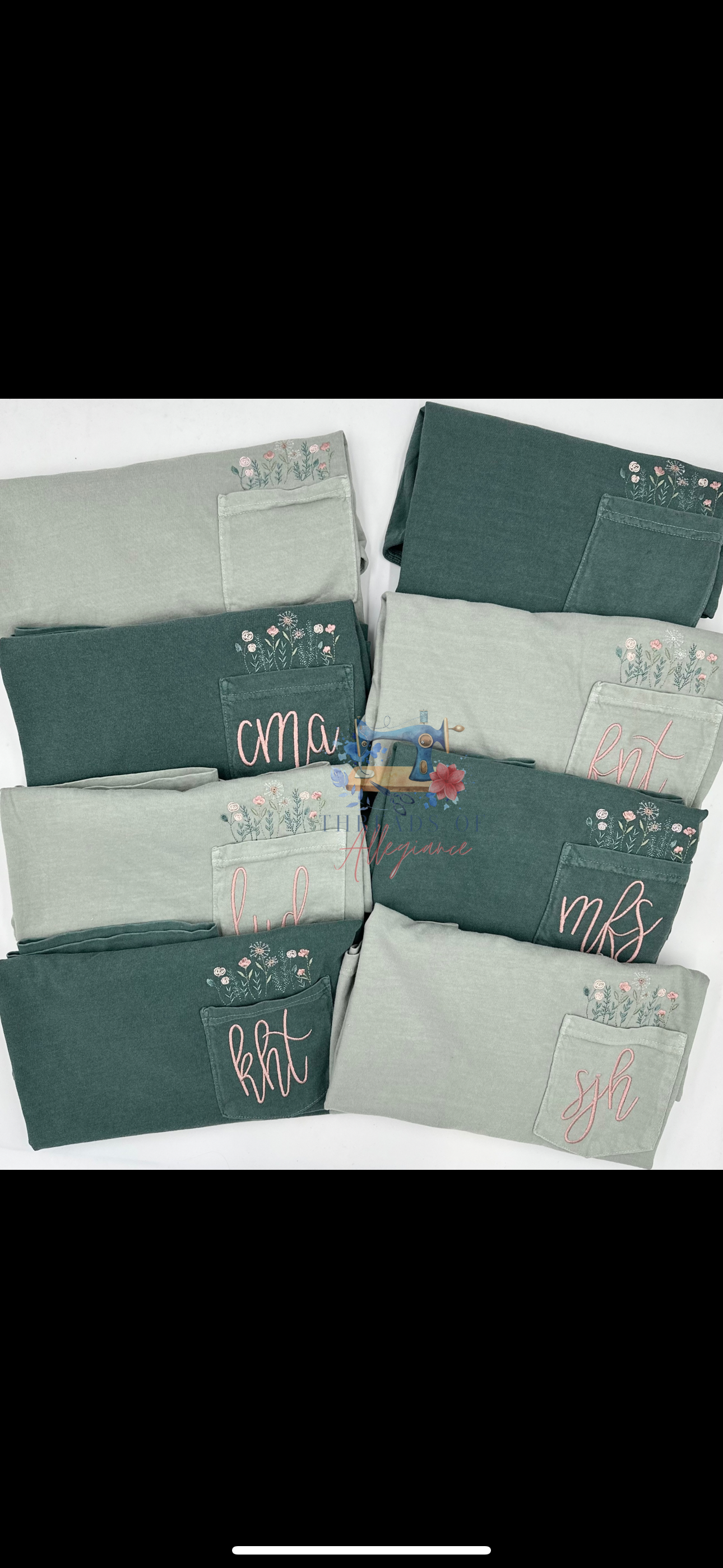 Wildflower pocket tee