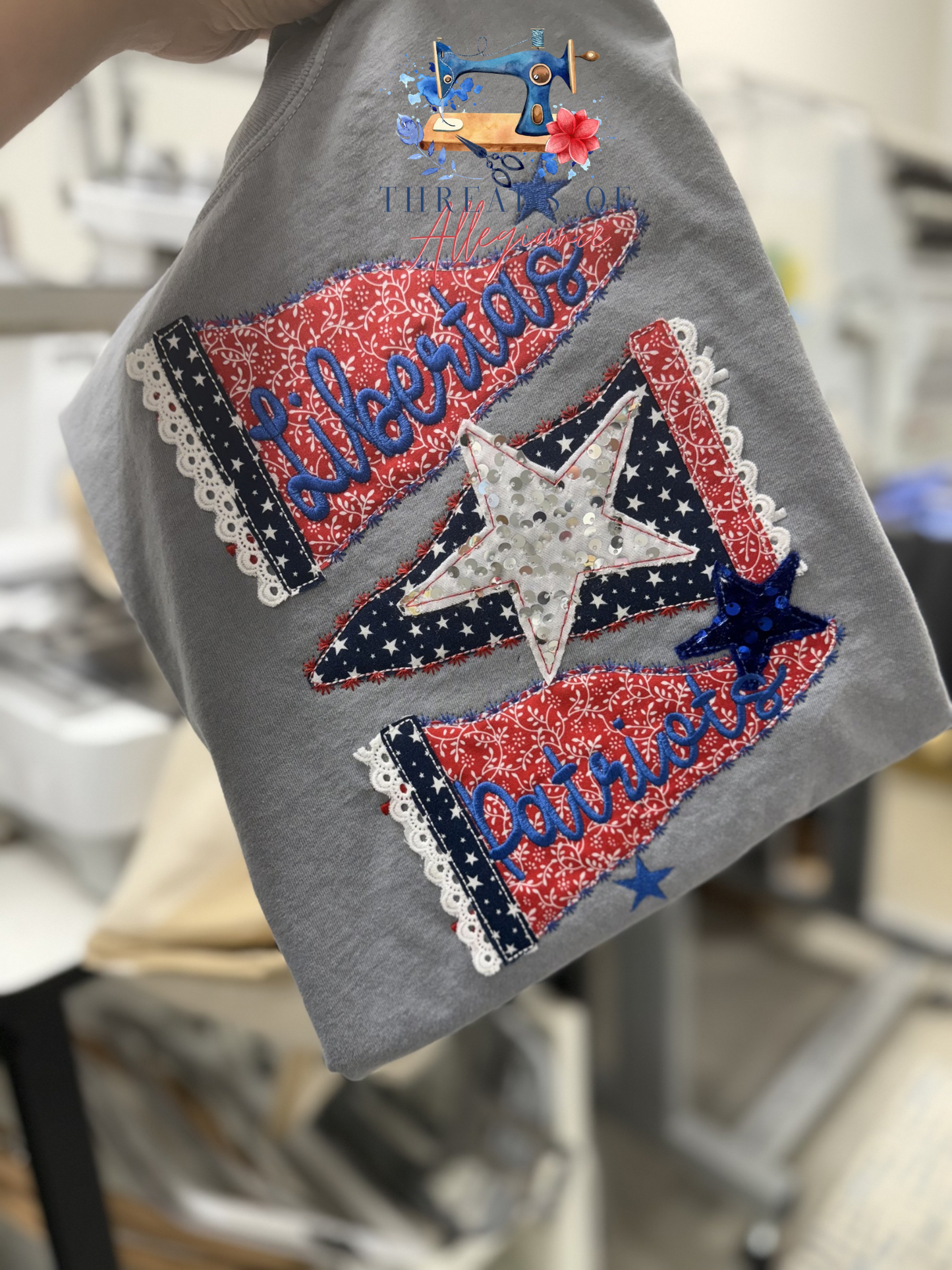 Star Trio Pennant- Libertas