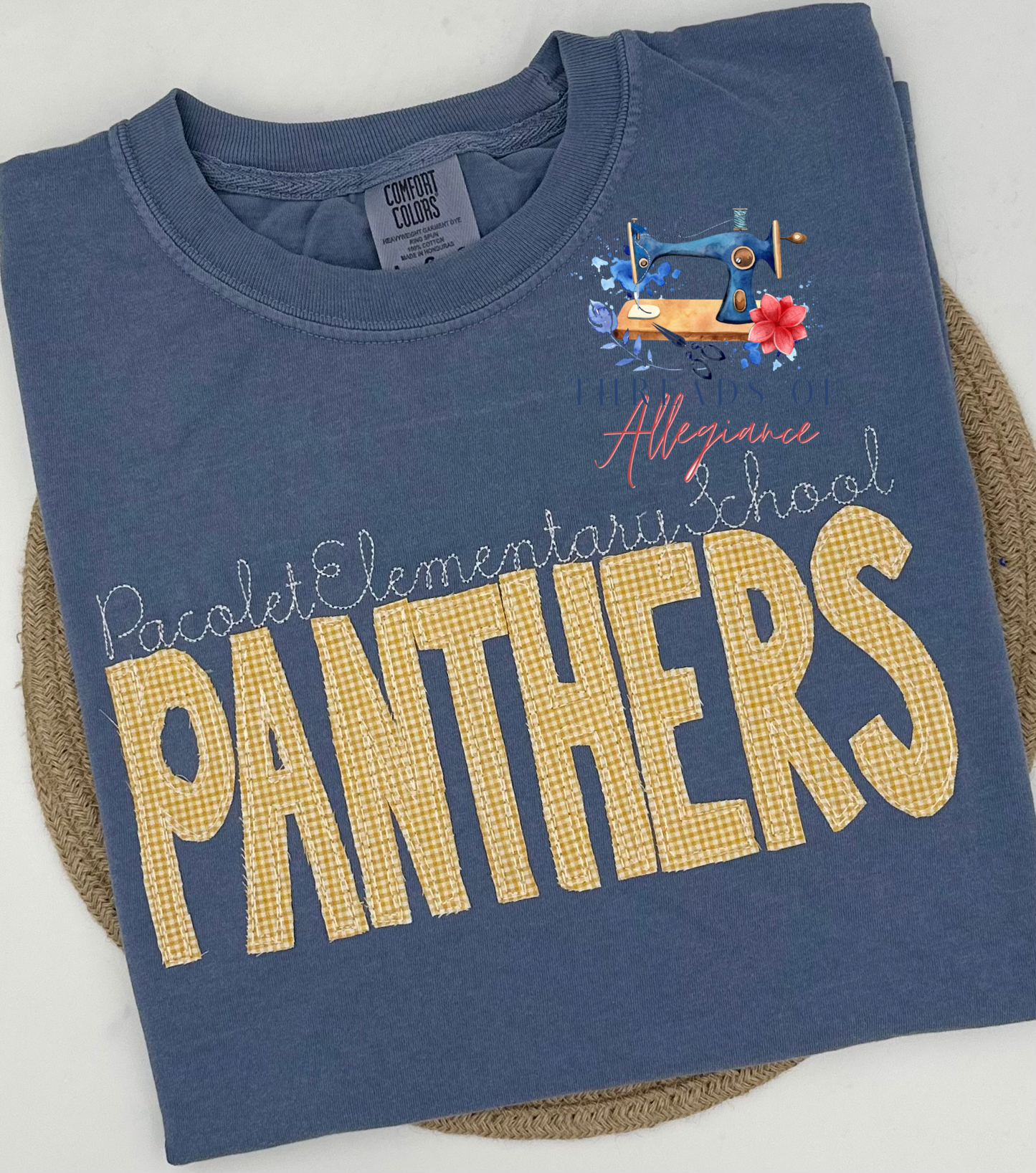 Comfort colors Panthers spirit shirt