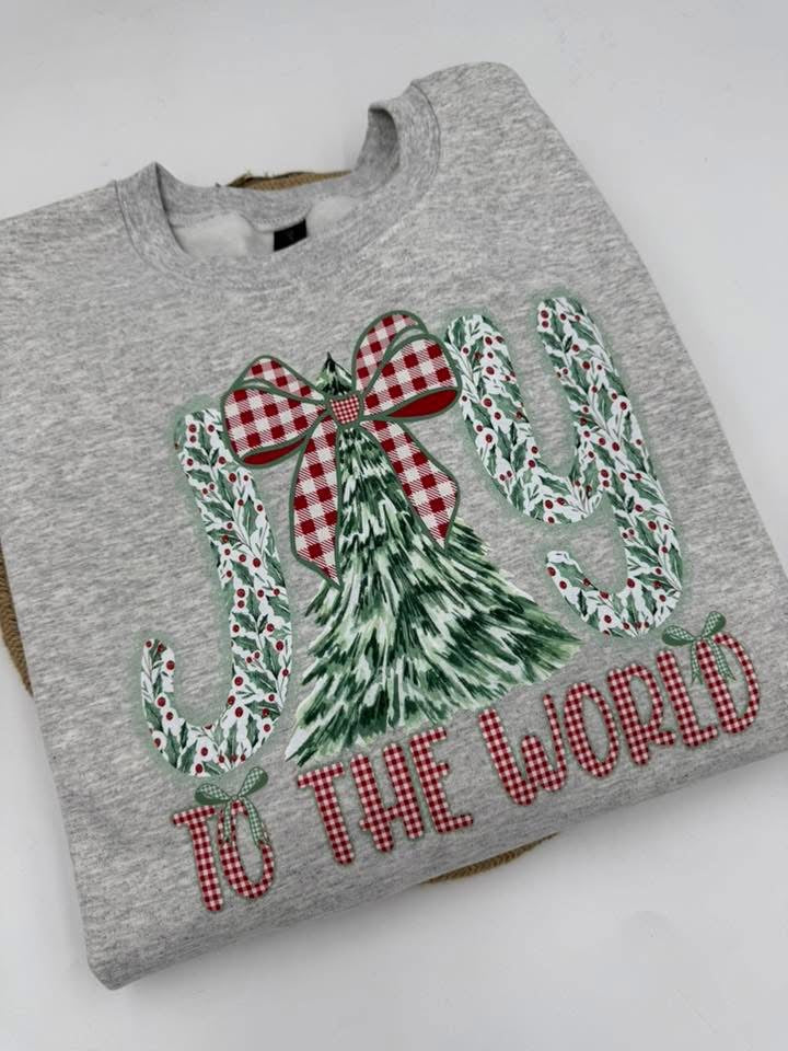 JOY to the world sweatshirt