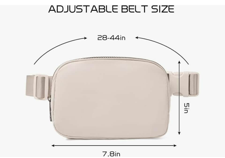 Personalized mini belt bags