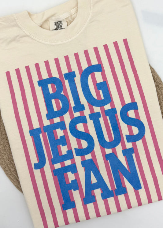 Big Jesus Fan stripes