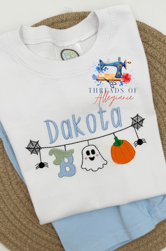 Boys Halloween Banner