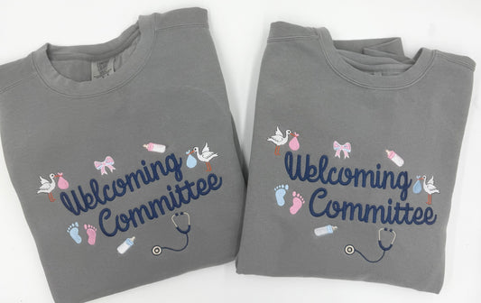 Welcoming committee comfort colors sweatshirt