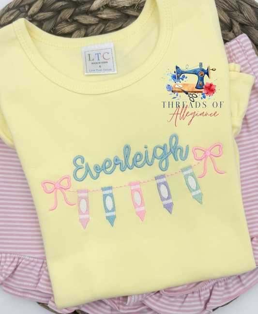 Crayon Banner