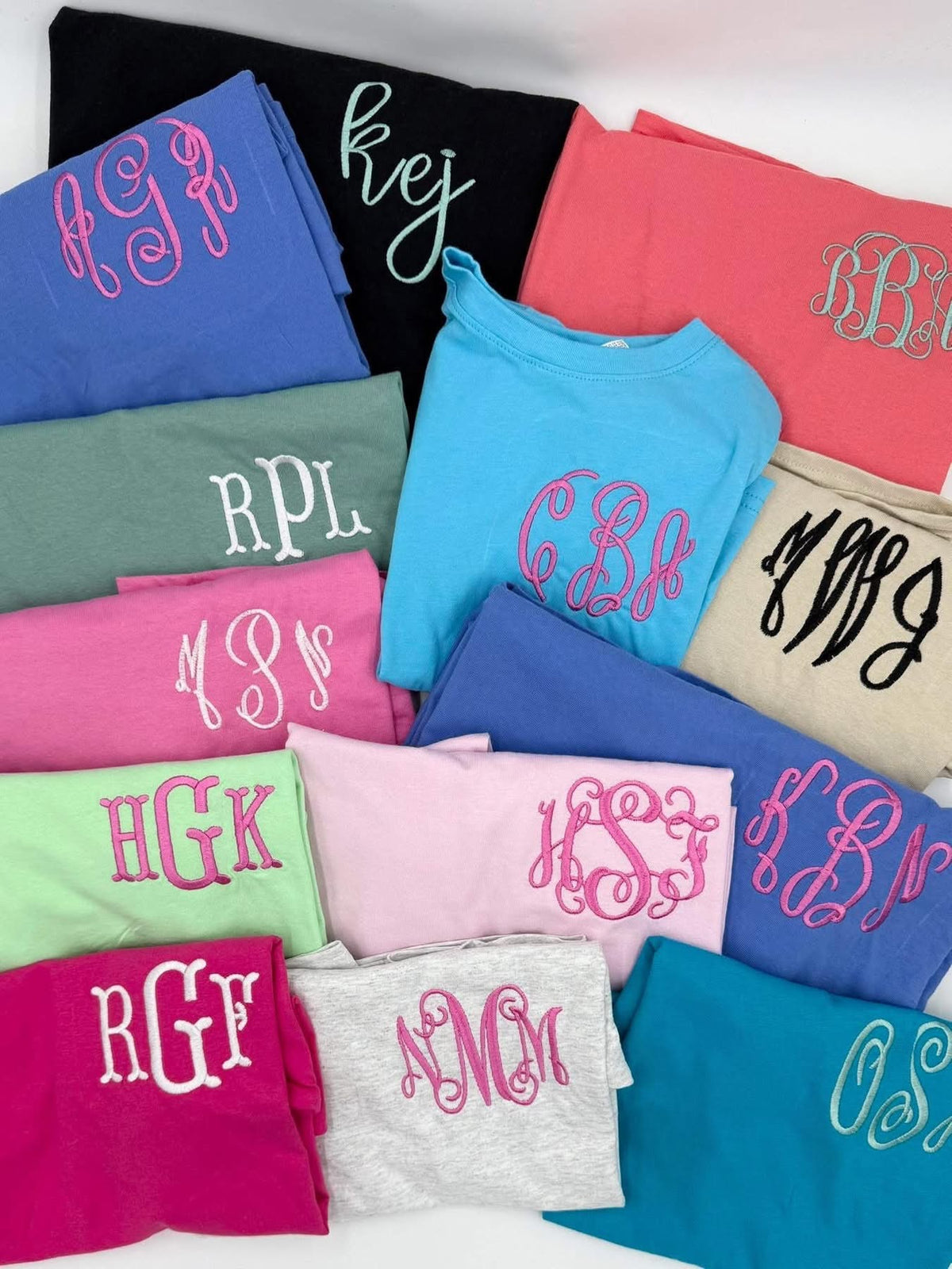 Mystery Monogram Tees
