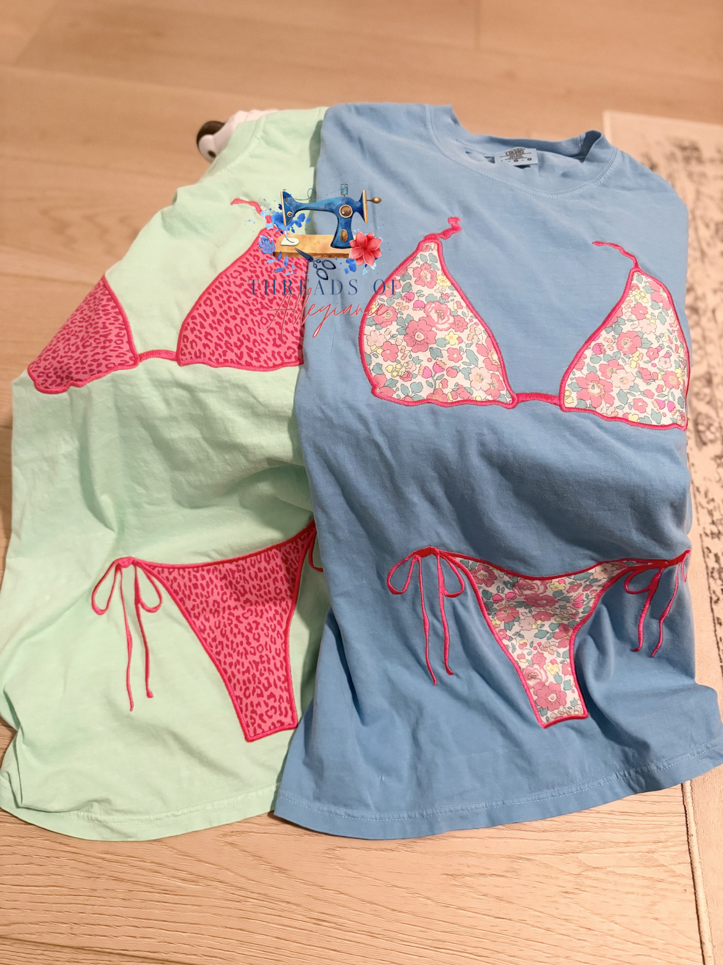 Comfort colors bikini tee