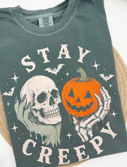 Stay creepy tee
