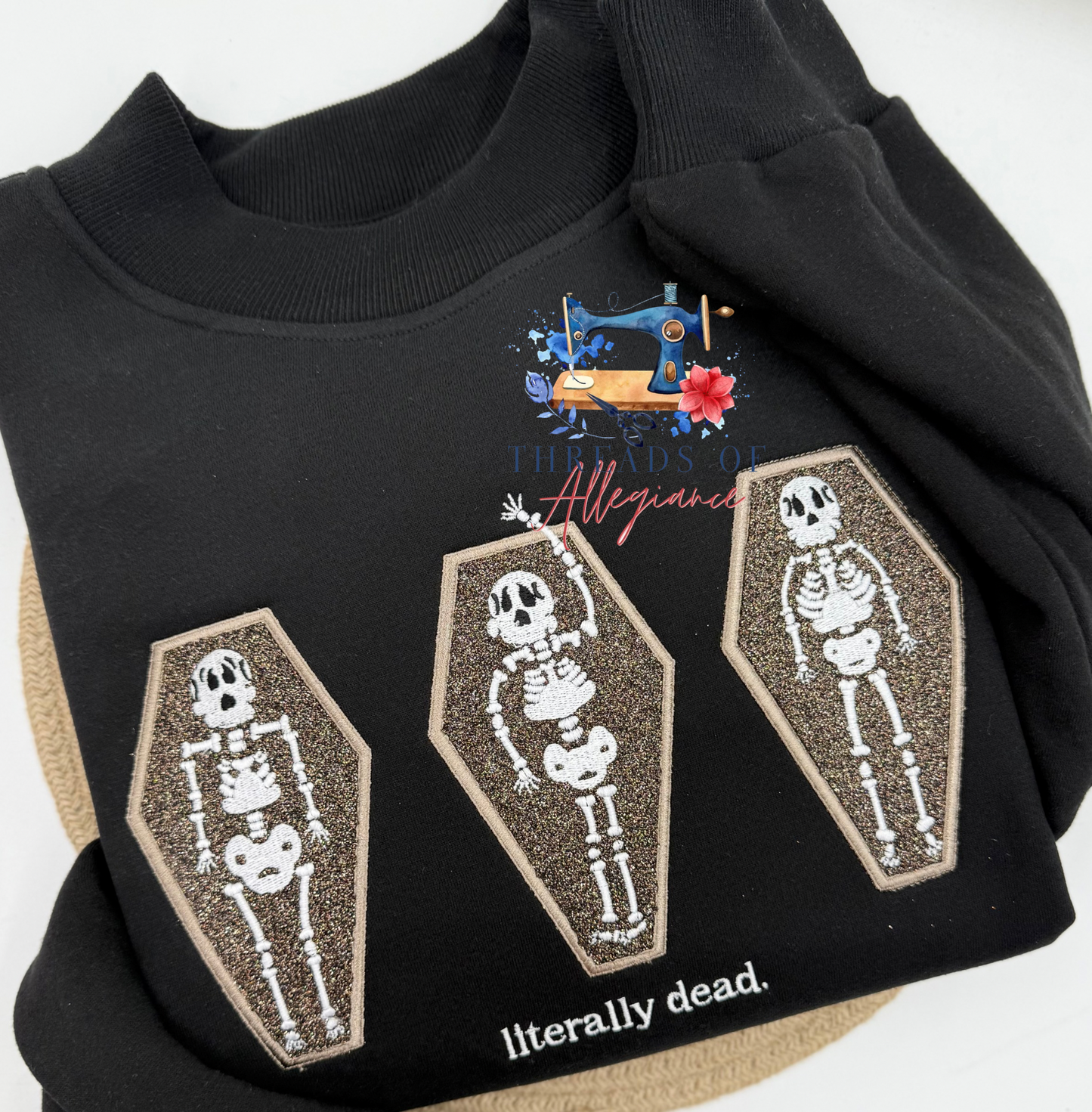 Literally dead skeletons and coffins