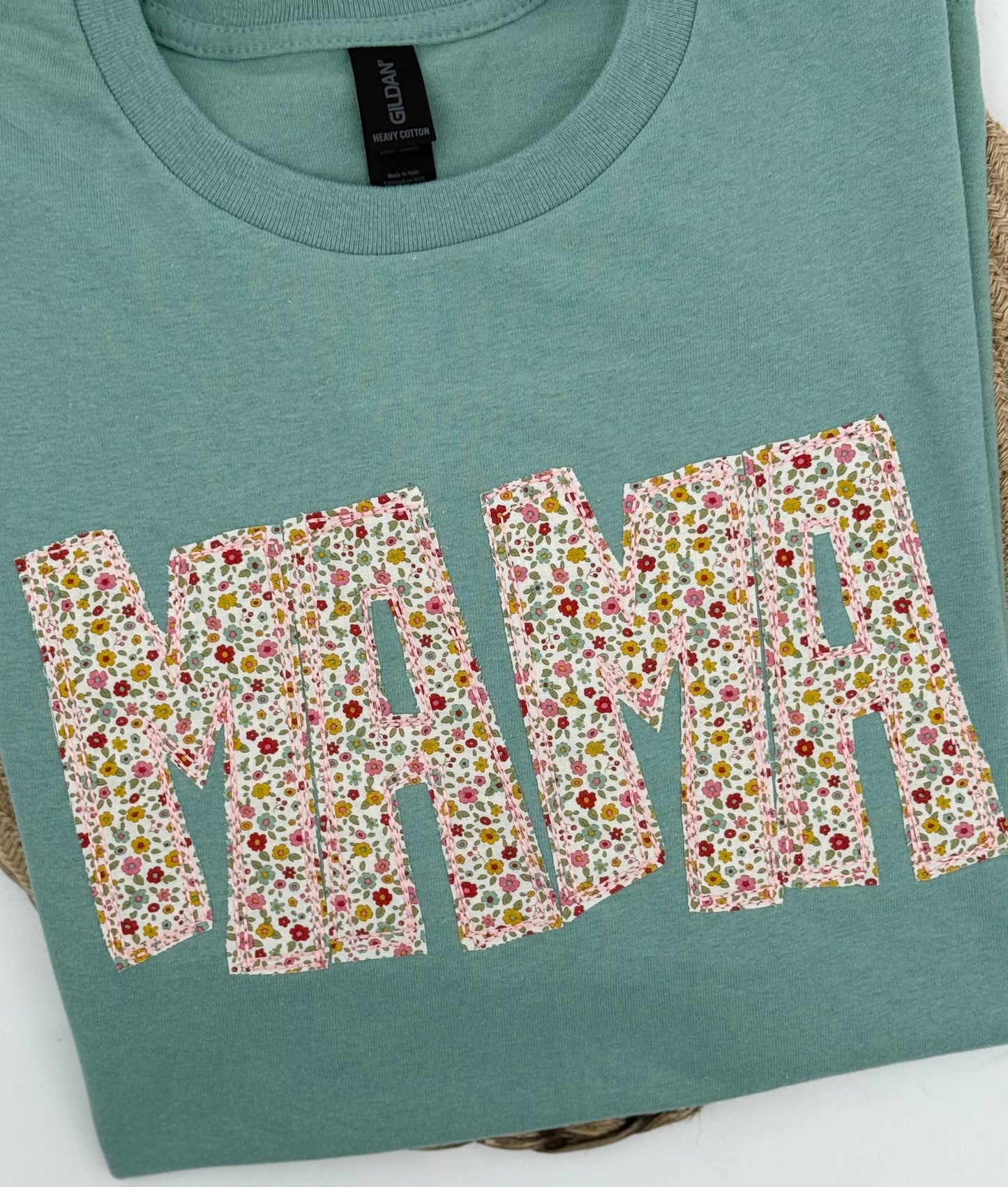 Floral MAMA tee