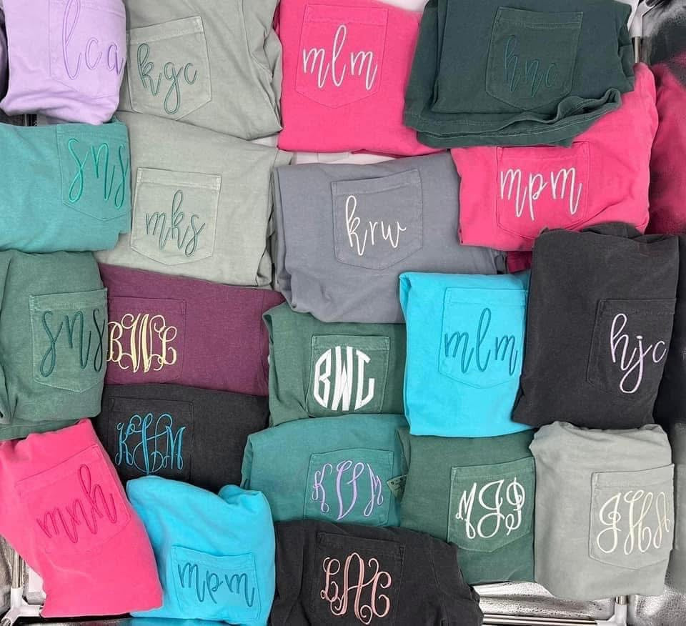 MYSTERY MONOGRAM TEE