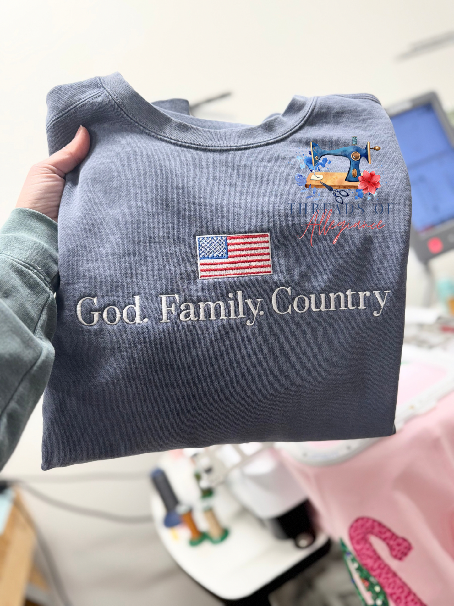 God. Family. Country