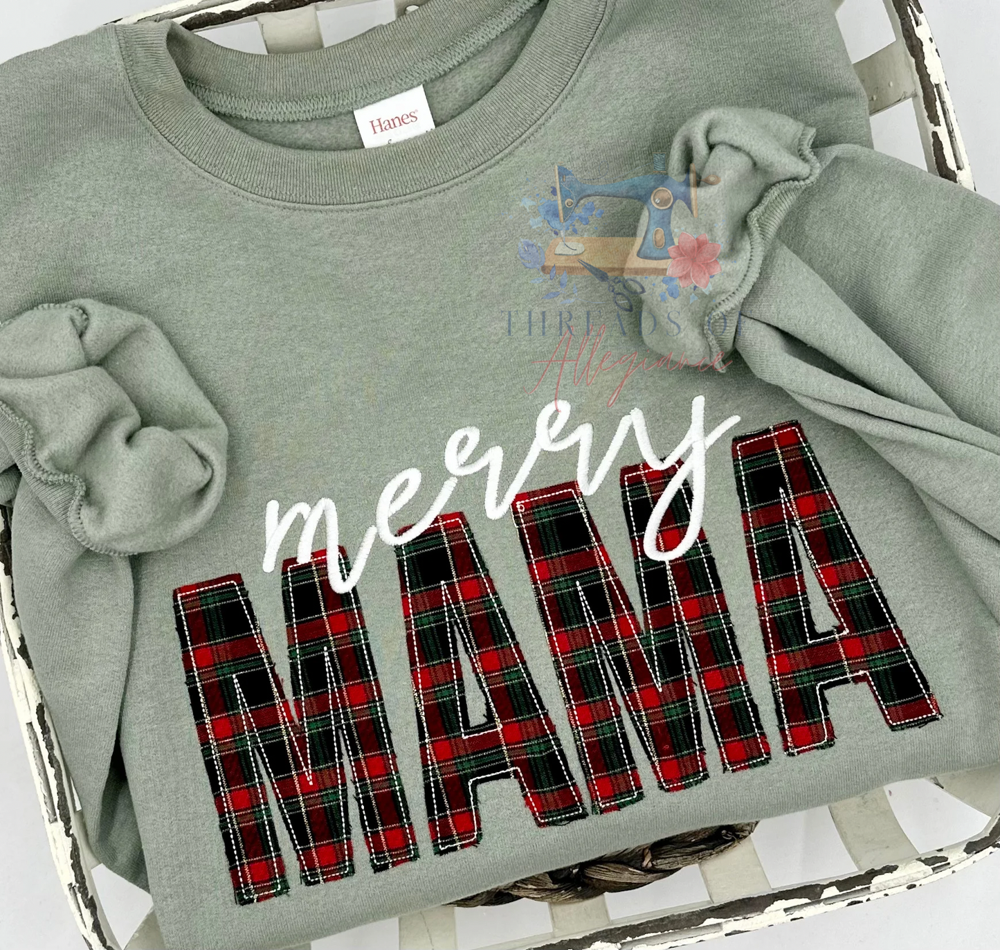 Merry mama Crewneck