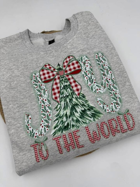 JOY to the world sweatshirt