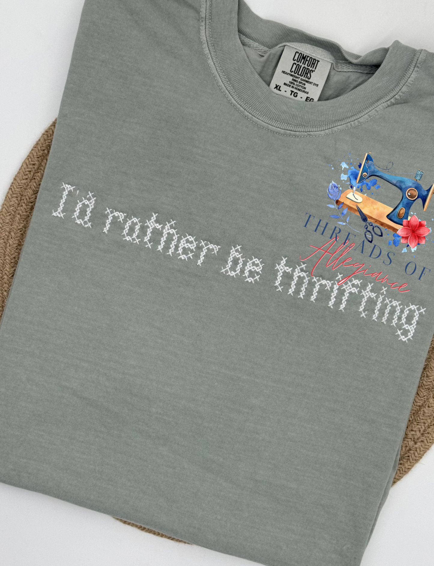 I’d rather be thrifting tee