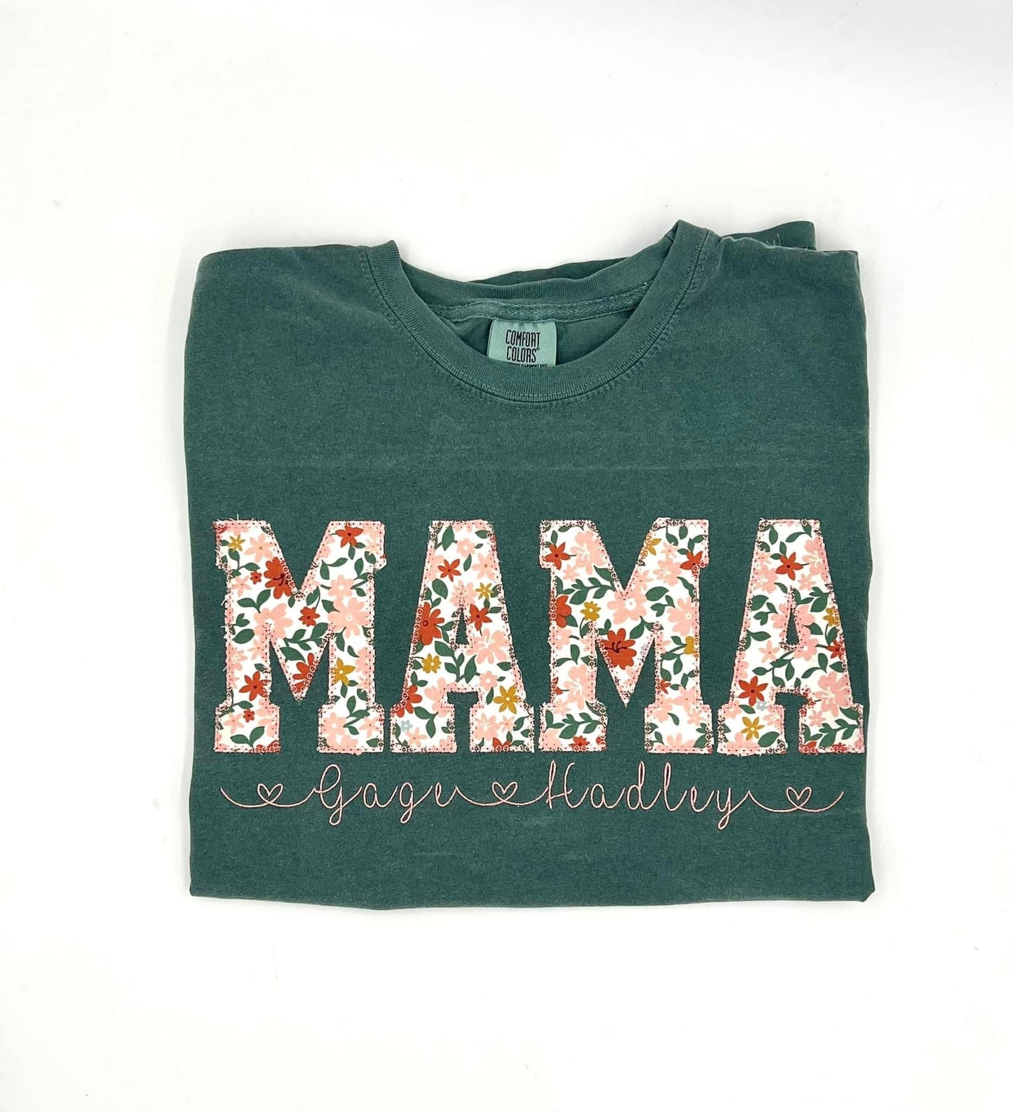 MAMA/ NANA/ MIMI Etc Applique' shirts WITH NAMES
