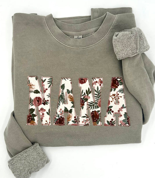 Customized NANA/ MAMA sweatshirt without names